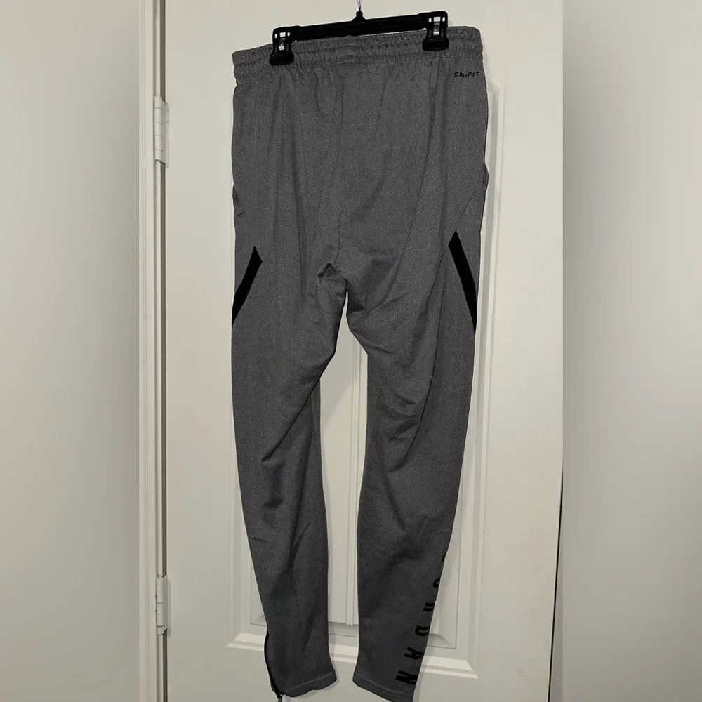 Jordan Brand Gray Dri-FIT Track Pants | Men’s Size Medium | Athletic Joggers